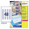 Etichette adesive trasparenti lucide L7553-25 Contenuto: 1.200 Etichette / 25 Foglio