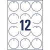 Cartellini stampabili ultra resistenti T3004-10 Ø 60 mm
