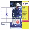 Etichette adesive in Teslin  B3427-50 Contenuto: 400 Etichette / 50 Foglio