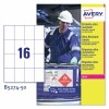 Etichette adesive in Teslin  B5274-50 Contenuto: 800 Etichette / 50 Foglio