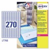 Etichette adesive trasparenti lucide L7785-25 Contenuto: 6.750 Etichette / 25 Pagina