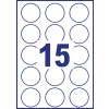 Etichette adesive rimovibili L4853REV-25 Ø 51 mm