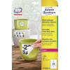 Etichette adesive in poliestere bianco L4776REV-20