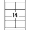 Etichette adesive trasparenti lucide L7563-25 99,1 x 38,1 mm