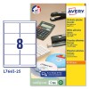 Etichette adesive in carta L7665-25 Contenuto: 600 Etichette / 25 Foglio
