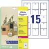 Cartellini stampabili ultra resistenti T3003-10 Contenuto: 150 Cartellini / 10 Fogli