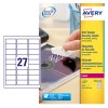Etichette adesive anti manomissione L6114-20 Contenuto: 540 Etichette / 20 Foglio